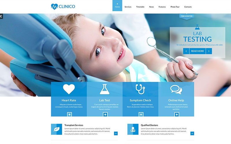 تولید محتوا و طراحی سایت پزشکی در زام دیزاین
